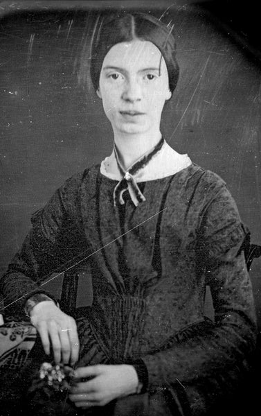 Emily Dickinson as featured on The Writer's Almanac and in 'Living with Limericks'