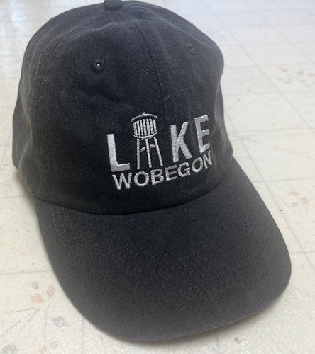 Lake Wobegon Water Tower Hat - Black