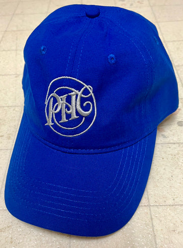 PHC Circular logo hat - blue