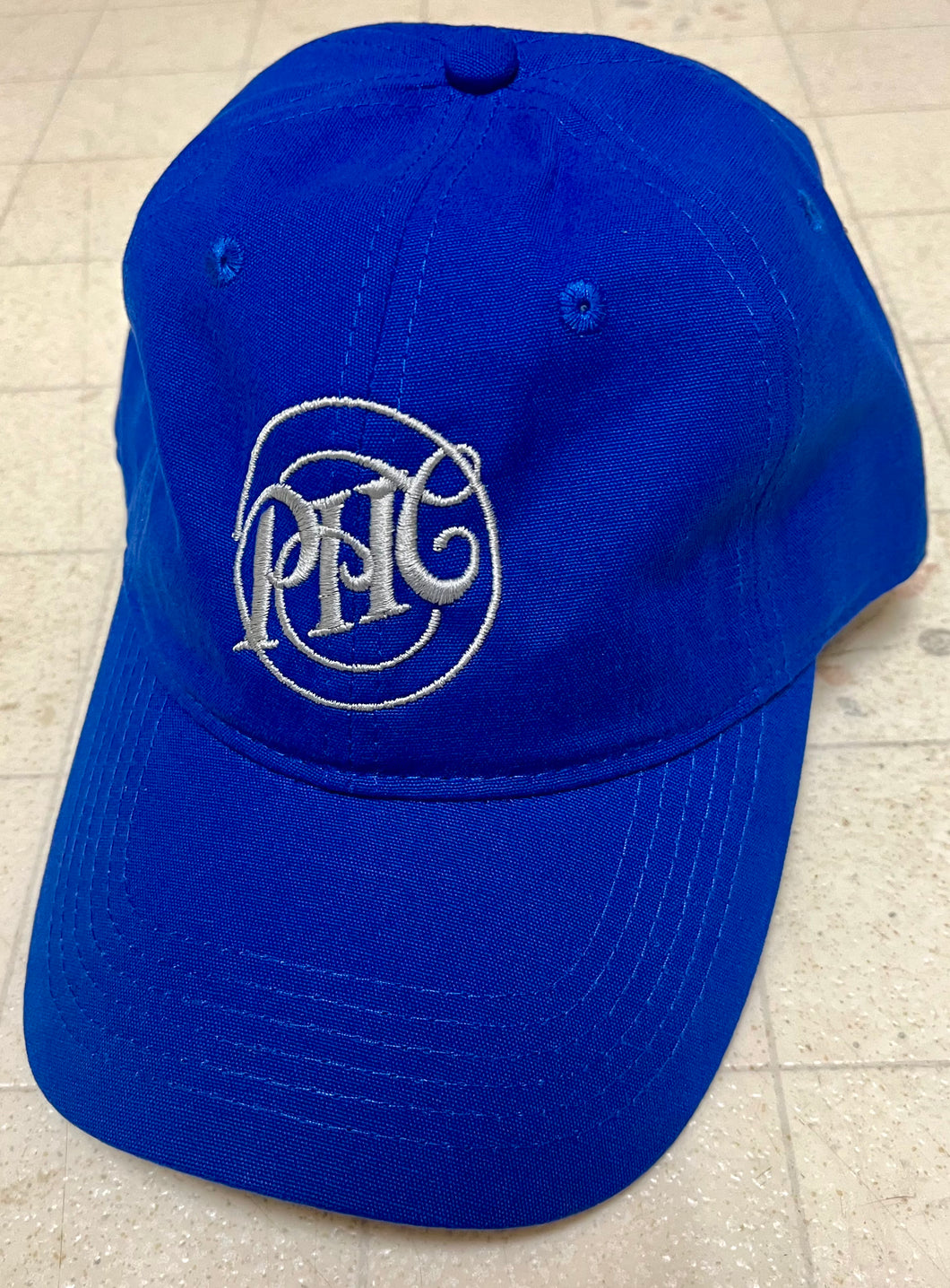 PHC Circular logo hat - blue