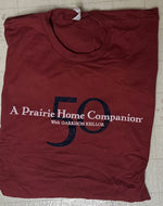 A Prairie Home Companion 50th Anniversary Shirt - RED