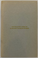 The Selected Verse of Margaret Haskins Durber