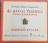 A Prairie Home Companion 4th Annual Farewell Performance (2 CDs)