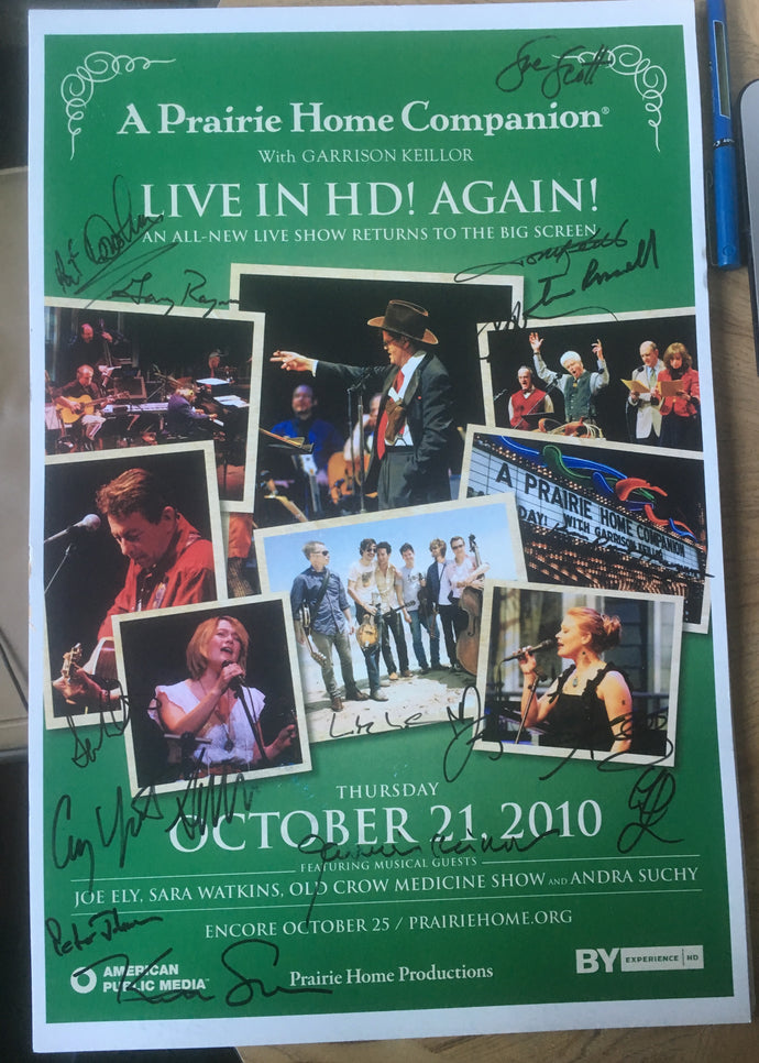 APHC Cinecast SIGNED poster