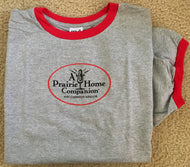 A Prairie Home Companion Grey Ringer Shirt