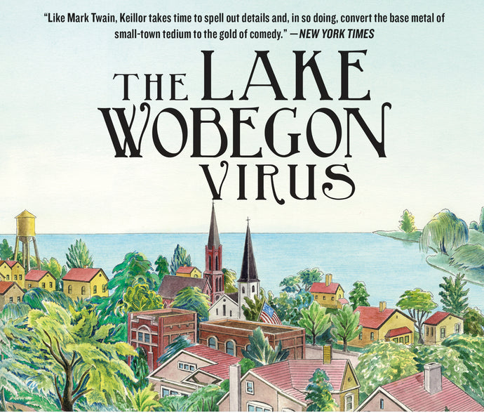 The Lake Wobegon Virus CD Audiobook, narrated by Garrison Keillor (7 CDs)