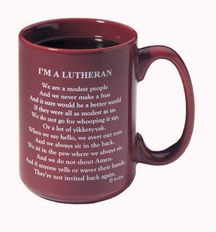 I'm a Lutheran mug (set of 2 mugs)
