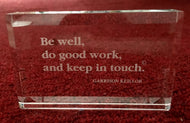 The Writer's Almanac Paperweight